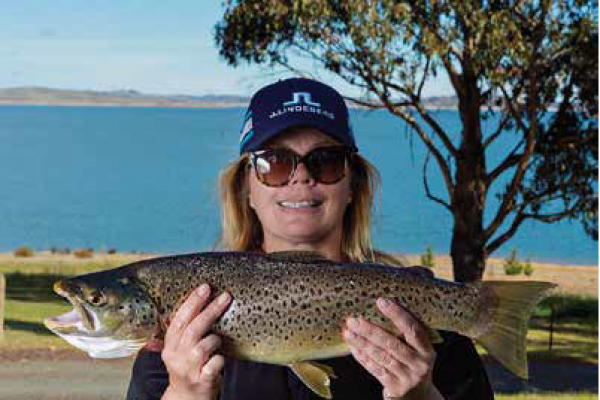 Another great trout caught around Rainbow Pines